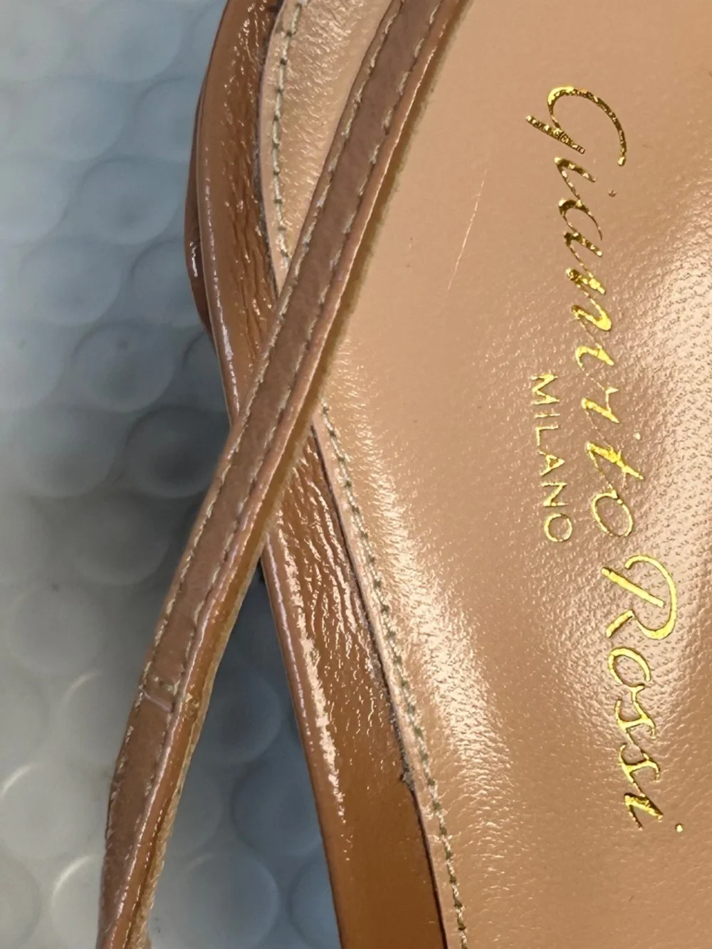 Gianvito Rossi imperfections weak